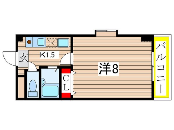 ホウエイア－ムの物件間取画像